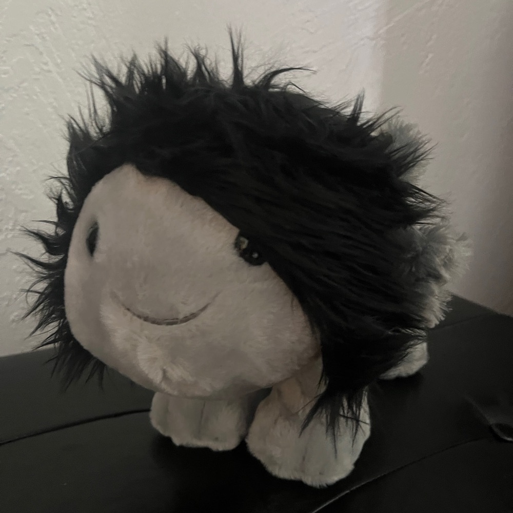 NEW Emo Axolotl Stuffed Animal Check Hoodie Gift Set build a bear BAB - Picture 12 of 15
